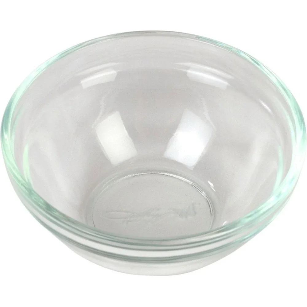 Dolly Clear Glass Prep Bowl Small Round Condiment Dish Mise En Place Kitchenware